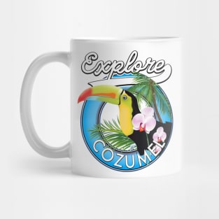 Explore Cozumel Travel patch Mug